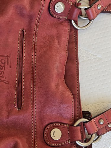Fossil pink genuine leather - fossil,