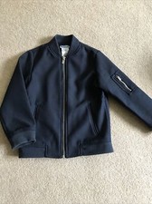 Jacadi navy jacket Age 6 Zip