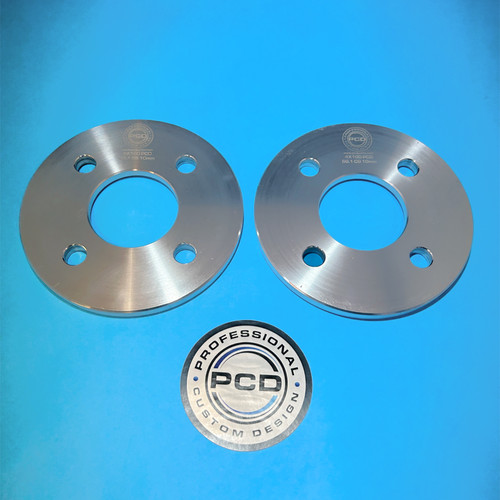 Pair 4x100 non hubcentric shim - 4x100, non-hubcentric