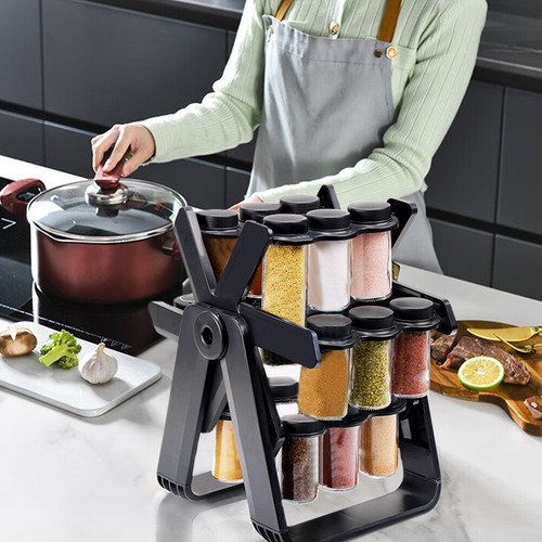 Rotating spice rack - rotating,