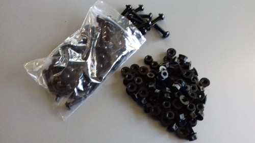 Number plate fixing bolts 19mm - number,