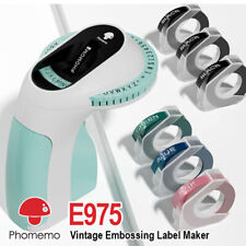 Dymo Omega Embossing Label Maker with 6PK Label Tapes 9mm Dymo Junior Embosser