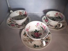 WEDGWOOD CHARNWOOD 3 tea CUPS