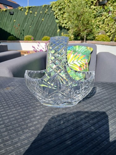 Cavan ireland crystal basket - cavan,