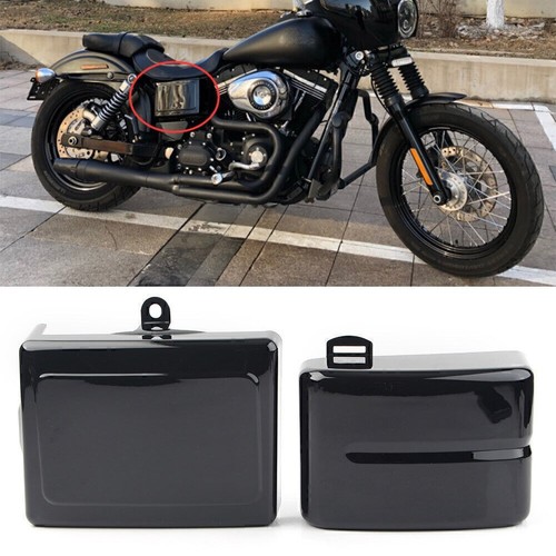 Black battery side - covers, for