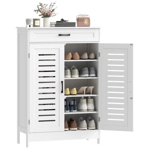 Homcom modern shoe - shoe, storage