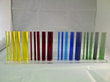 Acrylic Perspex Rod Round Tinted Transparent Circular Bar 100mm to 400mm Long