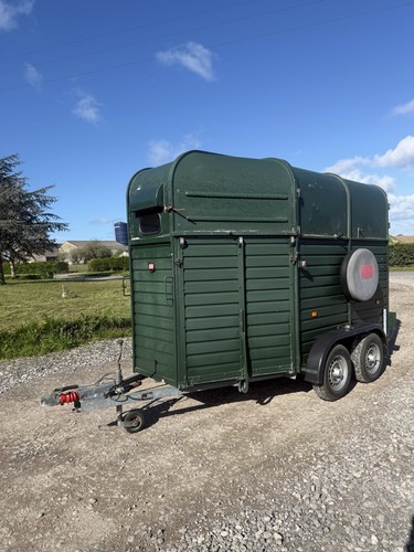 Rice horse trailer box - horse, double