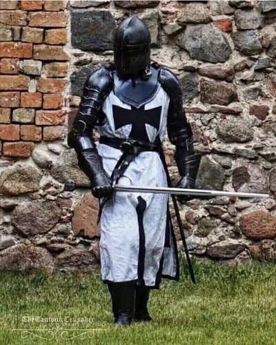 Medieval black templar knight - medieval,