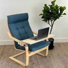 IKEA Poang Lap Desk with Riser