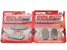 Brake Pads Front & Rear For Gilera DNA 125/180 2001-2003