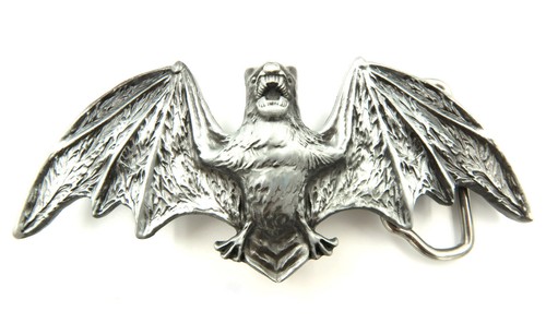 Bat wings metal belt buckle - wings,