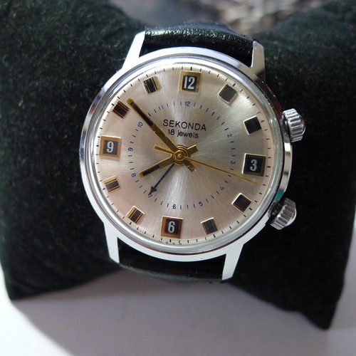 Vintage sekonda alarm watch - vintage,