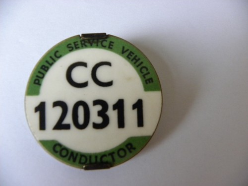Bus sevice conductors badge - conductors,
