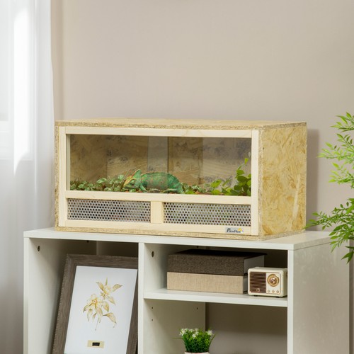 Pawhut 60cm reptile terrarium - pawhut,