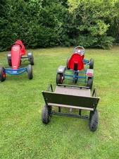 Berg Pedal Go-Karts w/ Trailer