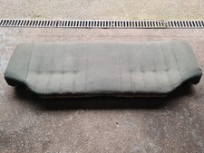 BMW E30 Coupe Rear Bench Cloth Cover 325i 1986 year d reg dark green chequered