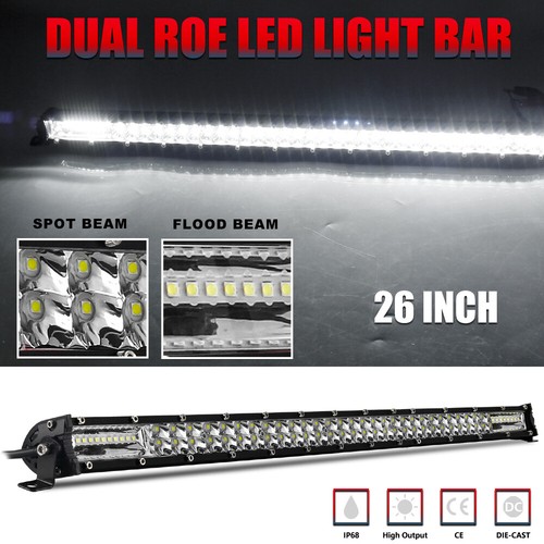 Dual row led light bar - row,