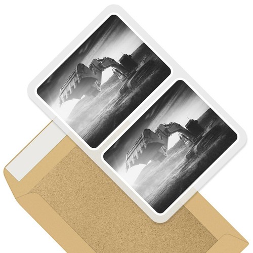 Rectangle stickers 10cm - 2,
