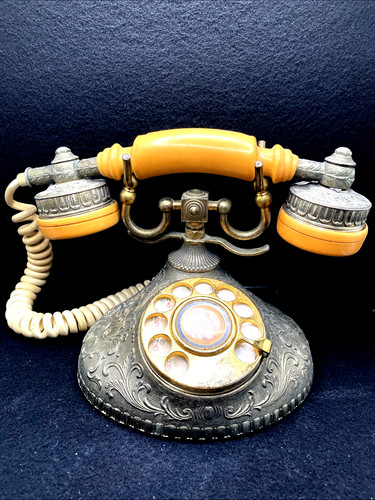 Rotary telephone baroque - telephone,
