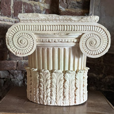 Plaster Cast Capital/Plinth Architectural Salvage/Decorative Antique