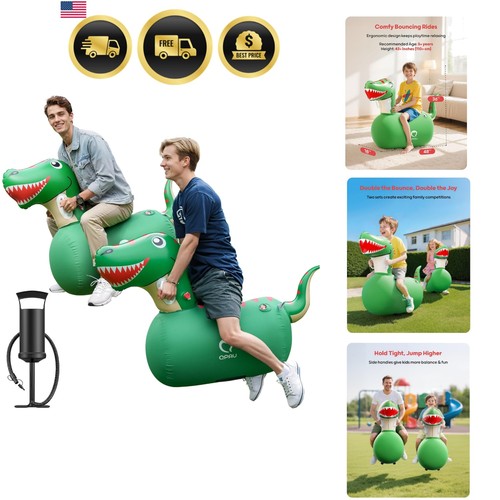 Inflatable bouncy dinosaur - inflatable,