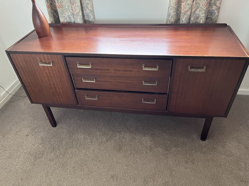 Teak vintage sideboard - teak,