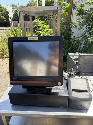 Casio cash register - cash,