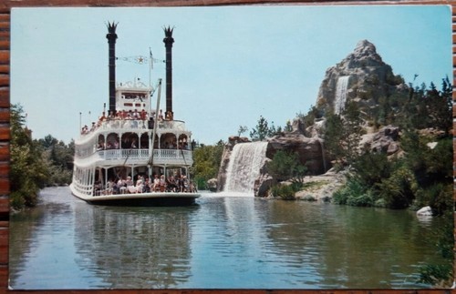 Postcard disneyland mark - disneyland,,