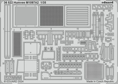Eduard 36522 humvee - 1/35,