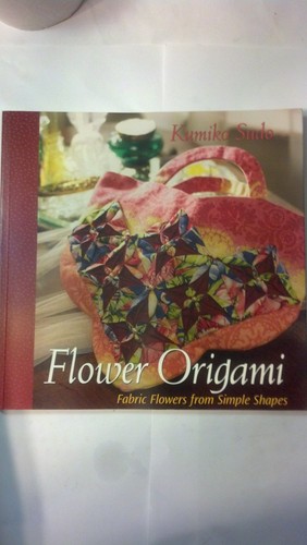 Flower origami fabric - flower, origami: