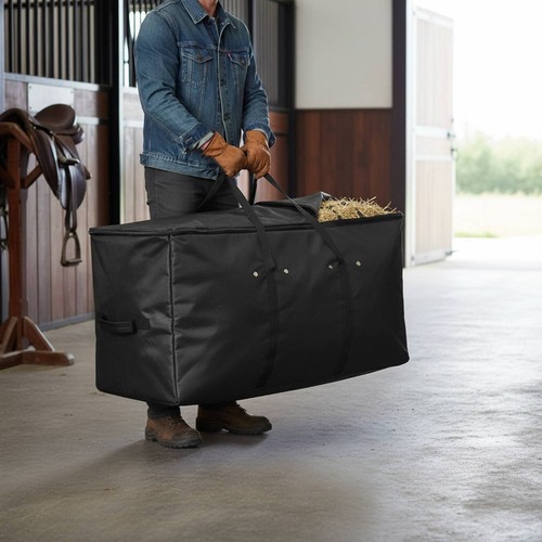 Portable horse hay feeder - hay,