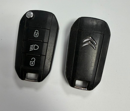 Citroen flip key - fob, 3