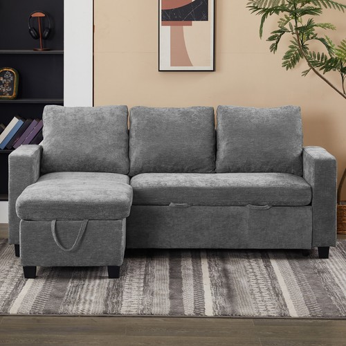 Shaped corner sofa seater - sofa, 3