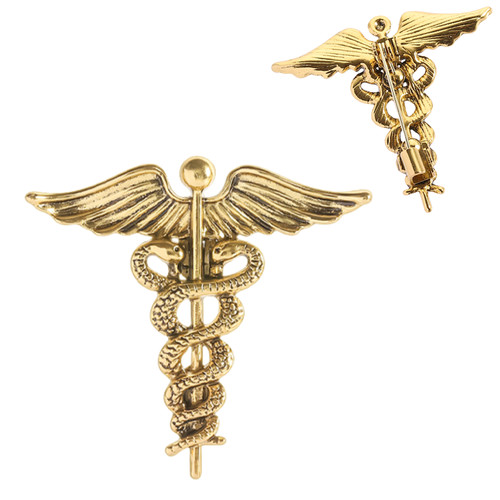 Doctor caduceus symbol pin - caduceus,