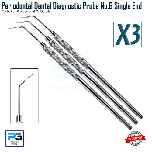 Endodontic dental probe - x3,