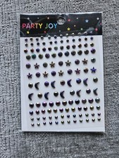 Moon Stars Festival Face Gems