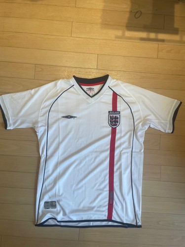 England 2002 football shirt - football,
