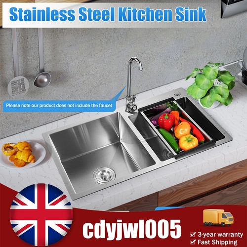 Double bowl stainless steel - bowl,