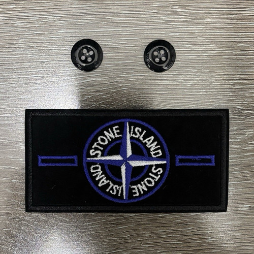 Purple white stone island - purple/white,