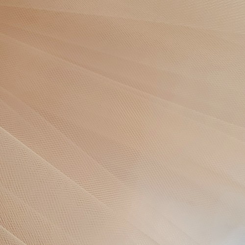 Nude neutral beige - nude, tulle