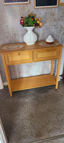 Brown wood effect - brown,