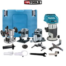 Makita Router/Trimmer RT001GZ16 40V Max XGT 6mm/8mm 1/4" & 3/8" AWS 1160W +Case