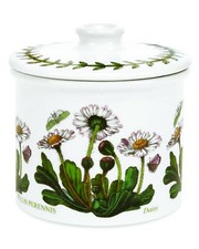 PORTMEIRION, BOTANIC GARDEN, COVERED SUGAR BOWL, DRUM SHAPED, NEW