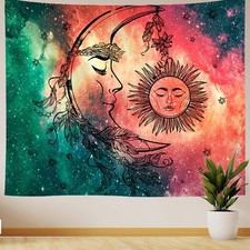 Sun Moon Star Tapestries