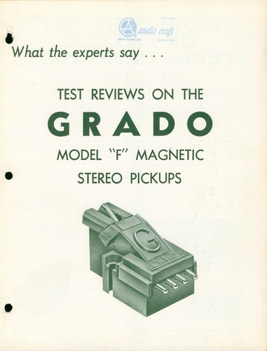 1971 grado stereo pickup - stereo,