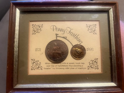 Penny farthing coin picture - coin,