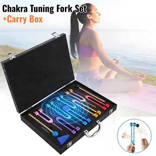Chakra tuning fork - fork, set