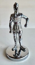 VERY RARE OLD CAR MASCOT - HOOD ORNAMENT - ROMAN CENTURION / KNIGHT / SOLDIER