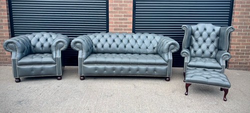 Chesterfield sofa queen anne - sofa,,